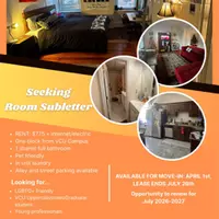 Room for rent in Carytown - Central RVA, Richmond