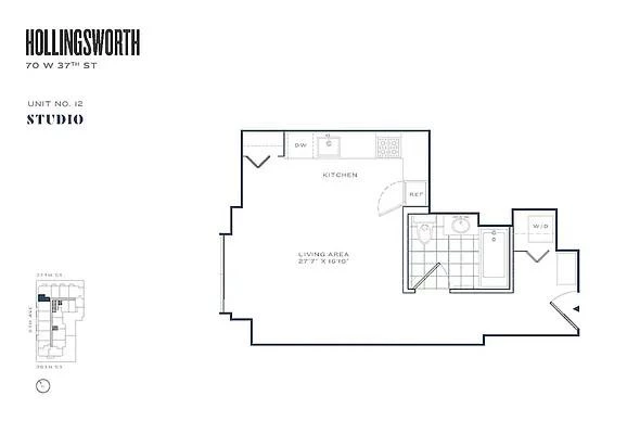 Studio Apartment for rent in Midtown - Manhattan, New York