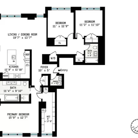 3 bedrooms apartment for rent in Midtown East - Manhattan, New York