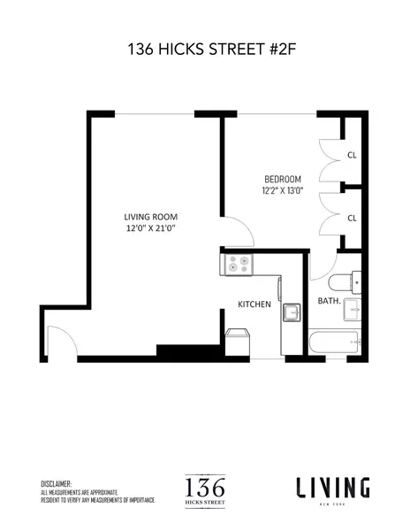 1 bedroom apartment for rent in Brooklyn Heights - Brooklyn, New York