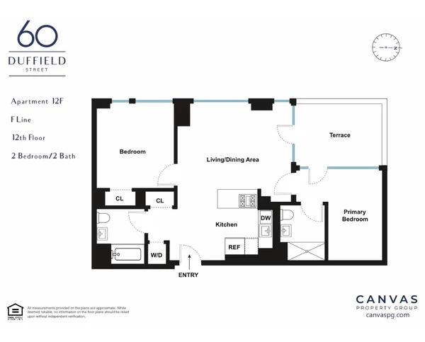 2 bedrooms apartment for rent in Downtown Brooklyn - Brooklyn, New York