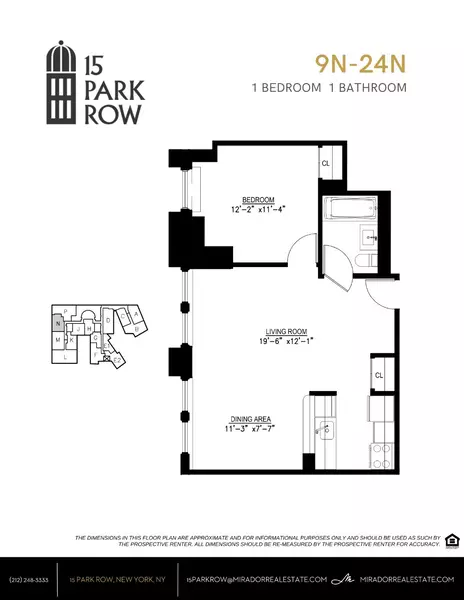 1 bedroom apartment for rent in FiDi - Manhattan, New York