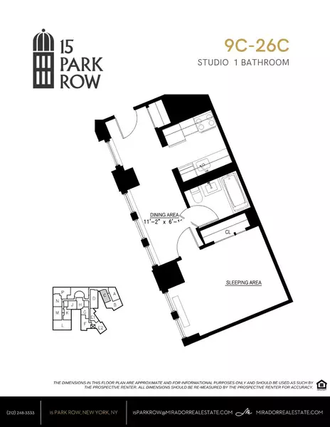 Studio Apartment for rent in FiDi - Manhattan, New York