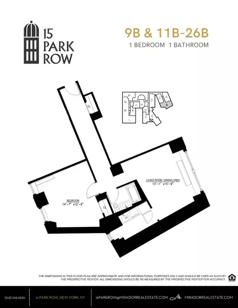 1 bedroom apartment for rent in FiDi - Manhattan, New York