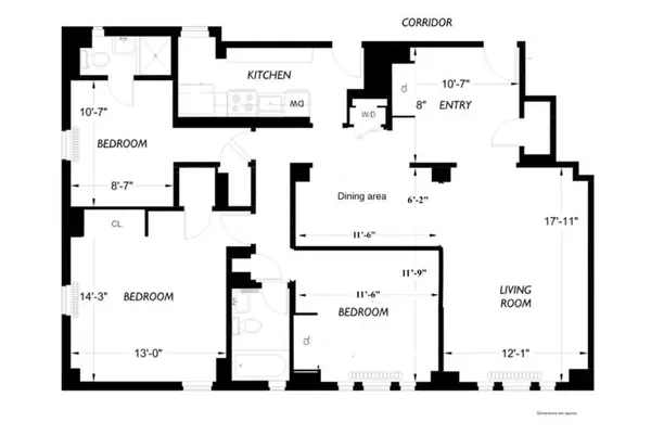 3 bedrooms apartment for rent in Upper West Side - Manhattan, New York