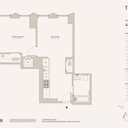 1 bedroom apartment for rent in Dumbo - Brooklyn, New York