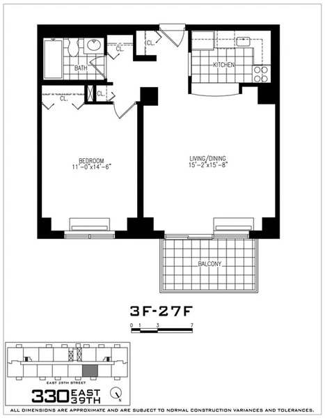 1 bedroom apartment for rent in Murray Hill - Manhattan, New York