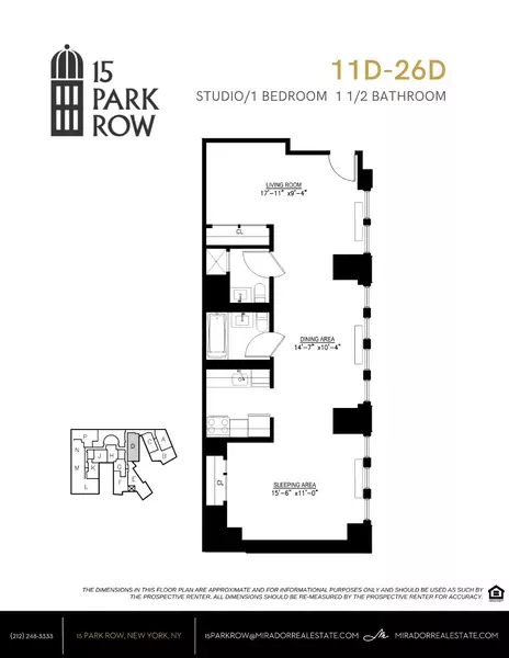 1 bedroom apartment for rent in FiDi - Manhattan, New York