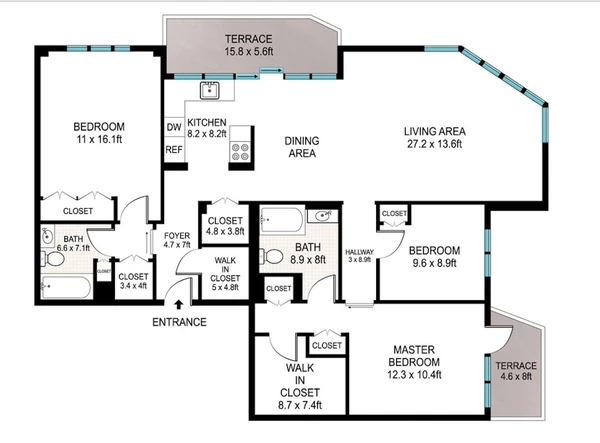 3 bedrooms apartment for rent in Flatiron - Manhattan, New York