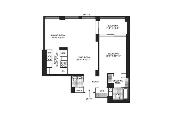 1 bedroom apartment for rent in Upper East Side - Manhattan, New York
