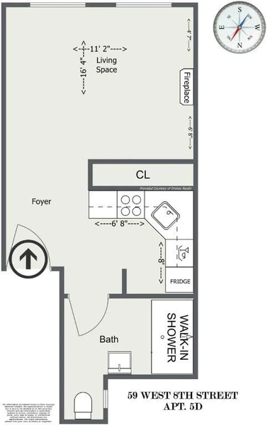 Studio Apartment for rent in West Village - Manhattan, New York