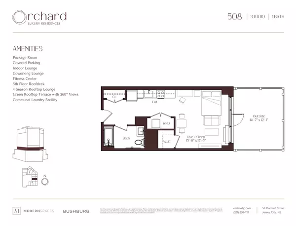 Studio Apartment for rent in Jersey City - Jersey City / Hoboken, New York