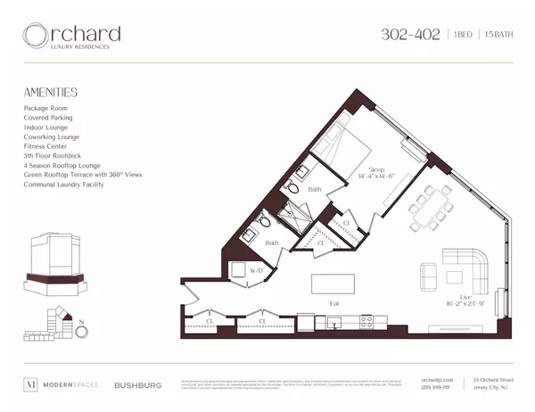 1 bedroom apartment for rent in Jersey City - Jersey City / Hoboken, New York