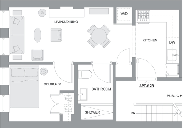 1 bedroom apartment for rent in Harlem - Manhattan, New York