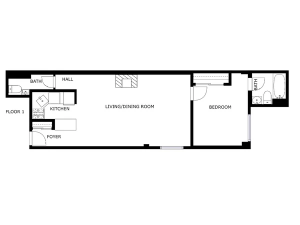 1 bedroom apartment for rent in Upper West Side - Manhattan, New York