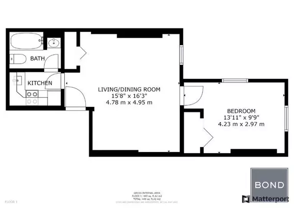 1 bedroom apartment for rent in East Village - Manhattan, New York