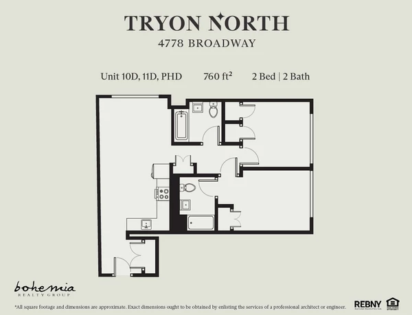 2 bedrooms apartment for rent in Inwood - Manhattan, New York