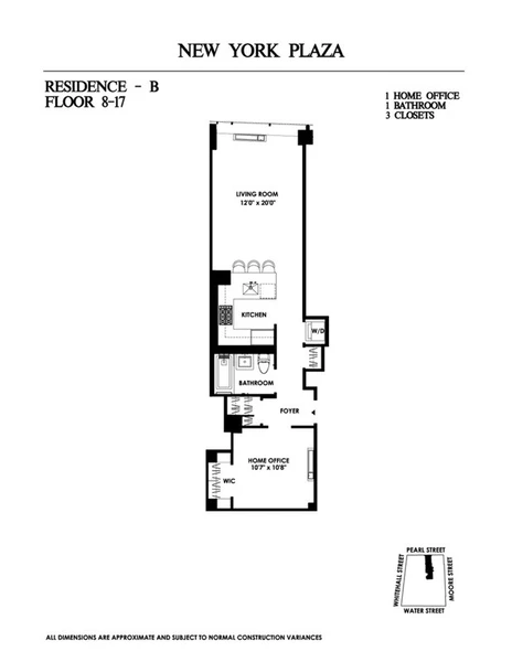 Studio Apartment for rent in FiDi - Manhattan, New York