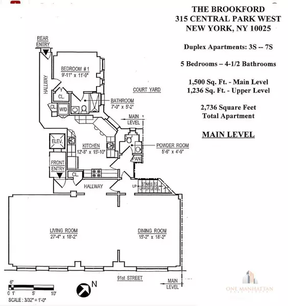 5 bedrooms apartment for rent in Upper West Side - Manhattan, New York