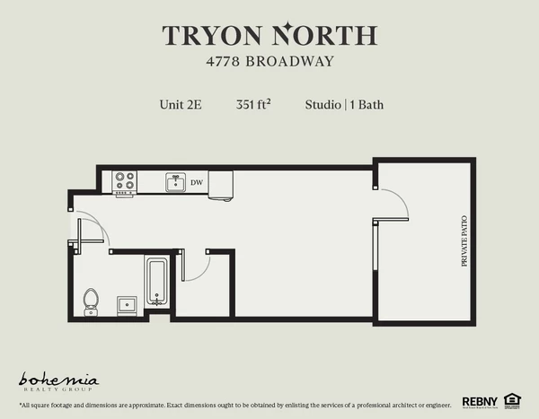 Studio Apartment for rent in Inwood - Manhattan, New York