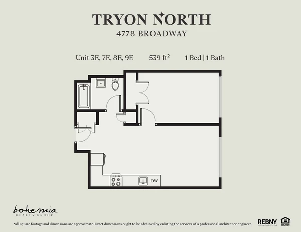 1 bedroom apartment for rent in Inwood - Manhattan, New York