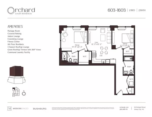 2 bedrooms apartment for rent in Jersey City - Jersey City / Hoboken, New York