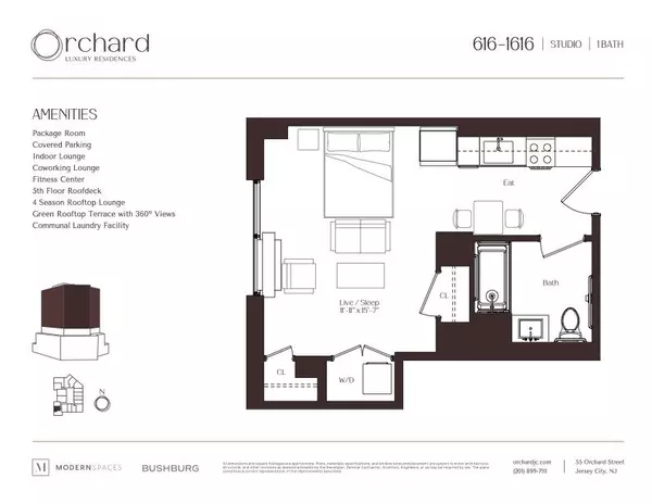 Studio Apartment for rent in Jersey City - Jersey City / Hoboken, New York