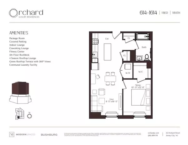 1 bedroom apartment for rent in Jersey City - Jersey City / Hoboken, New York