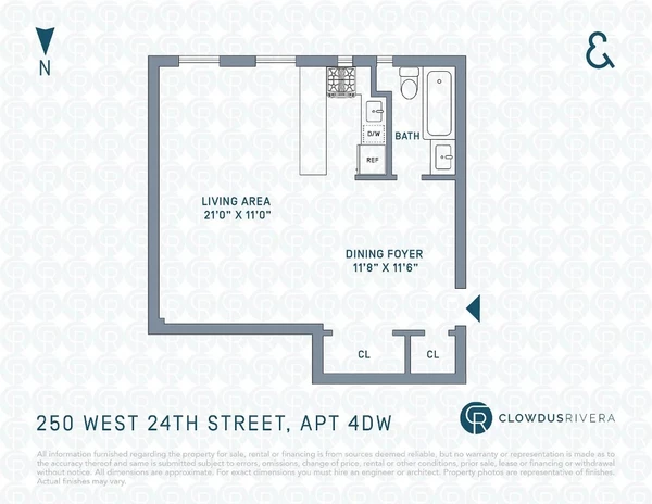 Studio Apartment for rent in Chelsea - Manhattan, New York
