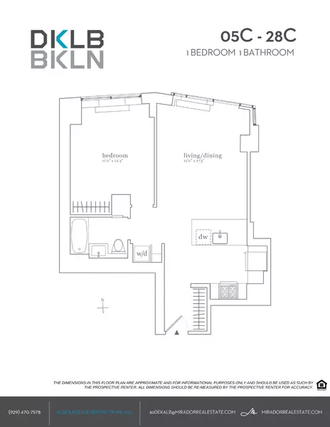 1 bedroom apartment for rent in Fort Greene - Brooklyn, New York