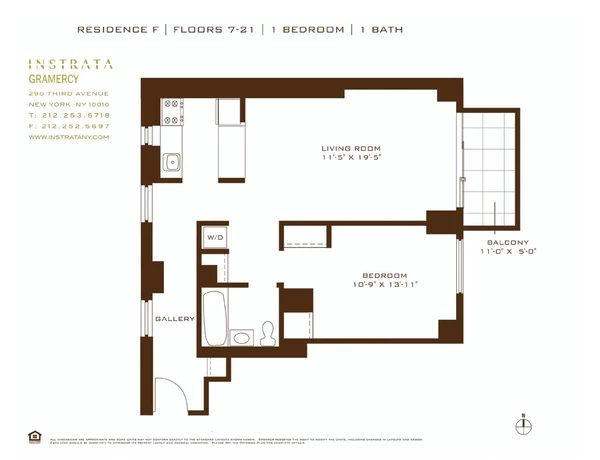1 bedroom apartment for rent in Gramercy - Manhattan, New York
