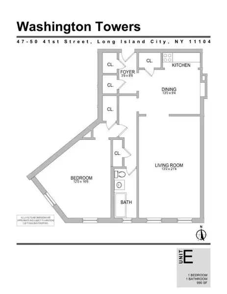 1 bedroom apartment for rent in Sunnyside - Queens, New York