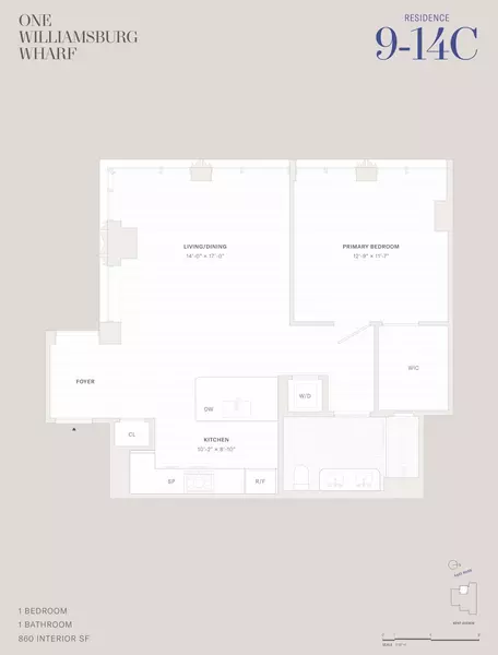 1 bedroom apartment for rent in Williamsburg - Brooklyn, New York