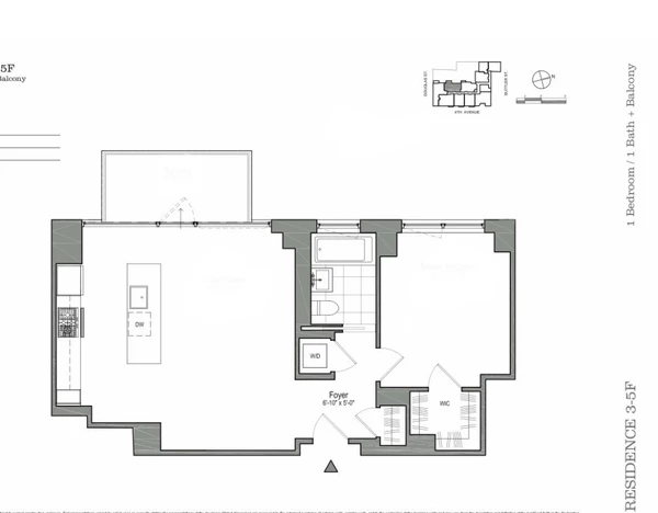 1 bedroom apartment for rent in Park Slope - Brooklyn, New York