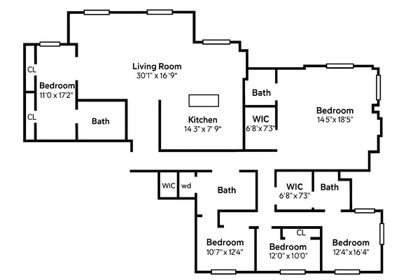 5 bedrooms apartment for rent in Tribeca - Manhattan, New York