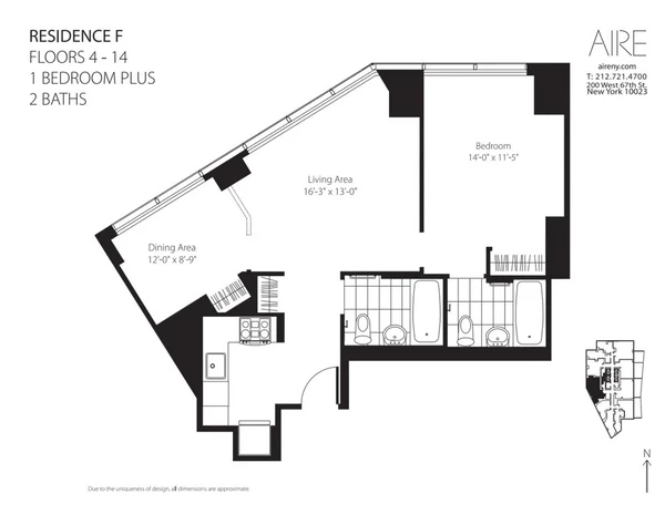 1 bedroom apartment for rent in Upper West Side - Manhattan, New York