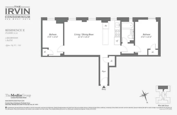 2 bedrooms apartment for rent in Chelsea - Manhattan, New York