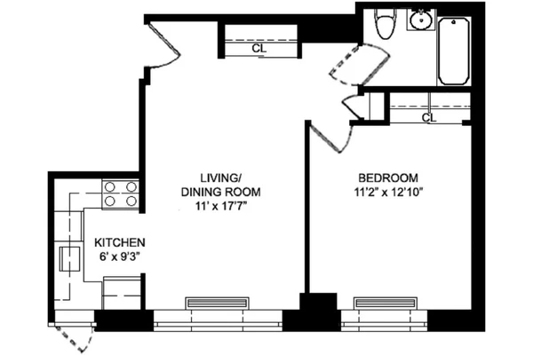 1 bedroom apartment for rent in Chelsea - Manhattan, New York