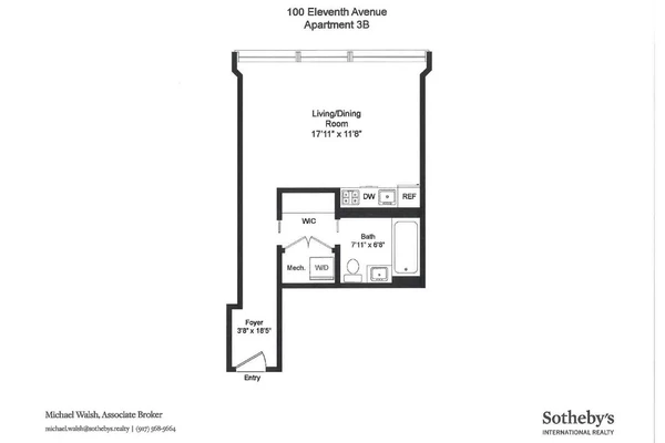 Studio Apartment for rent in Chelsea - Manhattan, New York