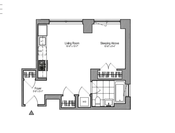 Studio Apartment for rent in Park Slope - Brooklyn, New York