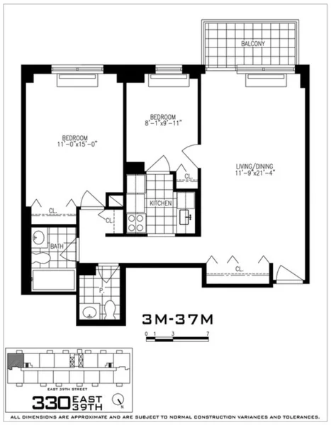 2 bedrooms apartment for rent in Murray Hill - Manhattan, New York