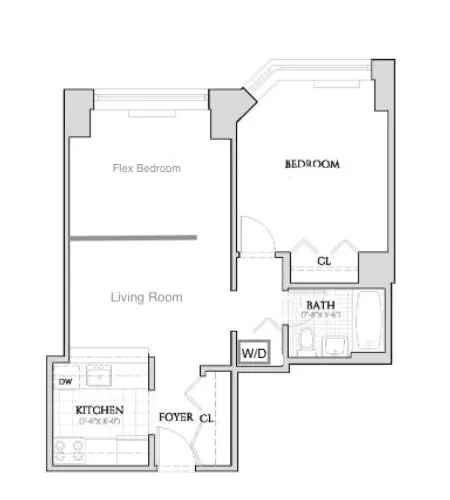 1 bedroom apartment for rent in Midtown West - Manhattan, New York