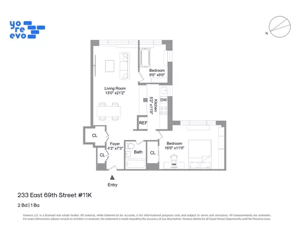 2 bedrooms apartment for rent in Upper East Side - Manhattan, New York