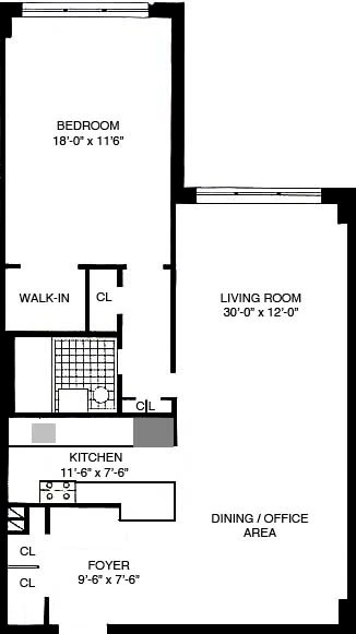 1 bedroom apartment for rent in Kensington - Brooklyn, New York