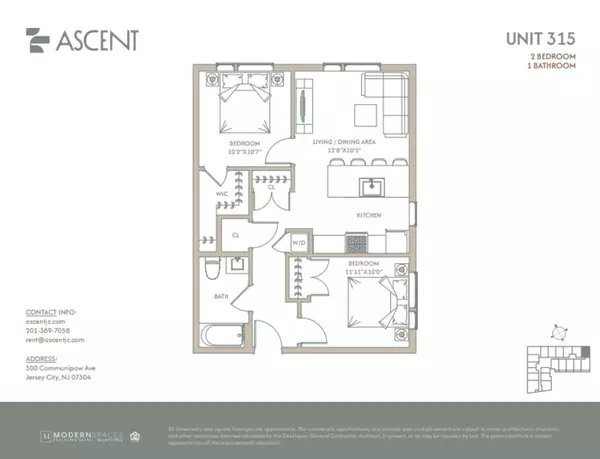 2 bedrooms apartment for rent in Jersey City - Jersey City / Hoboken, New York