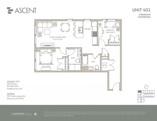 2 bedrooms apartment for rent in Jersey City - Jersey City / Hoboken, New York