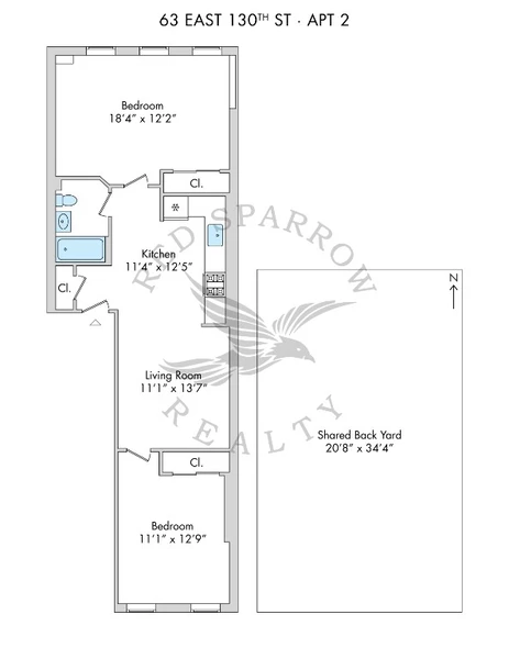 2 bedrooms apartment for rent in Harlem - Manhattan, New York