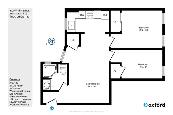 2 bedrooms apartment for rent in Midtown West - Manhattan, New York
