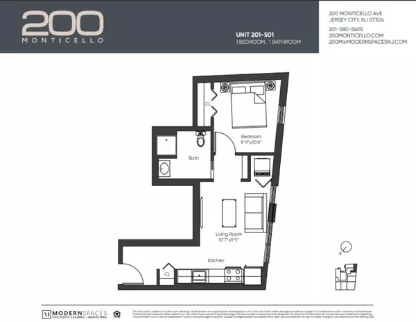 1 bedroom apartment for rent in Jersey City - Jersey City / Hoboken, New York