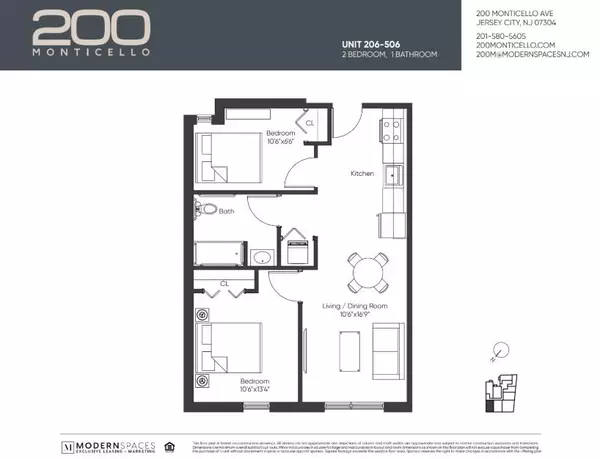 2 bedrooms apartment for rent in Jersey City - Jersey City / Hoboken, New York
